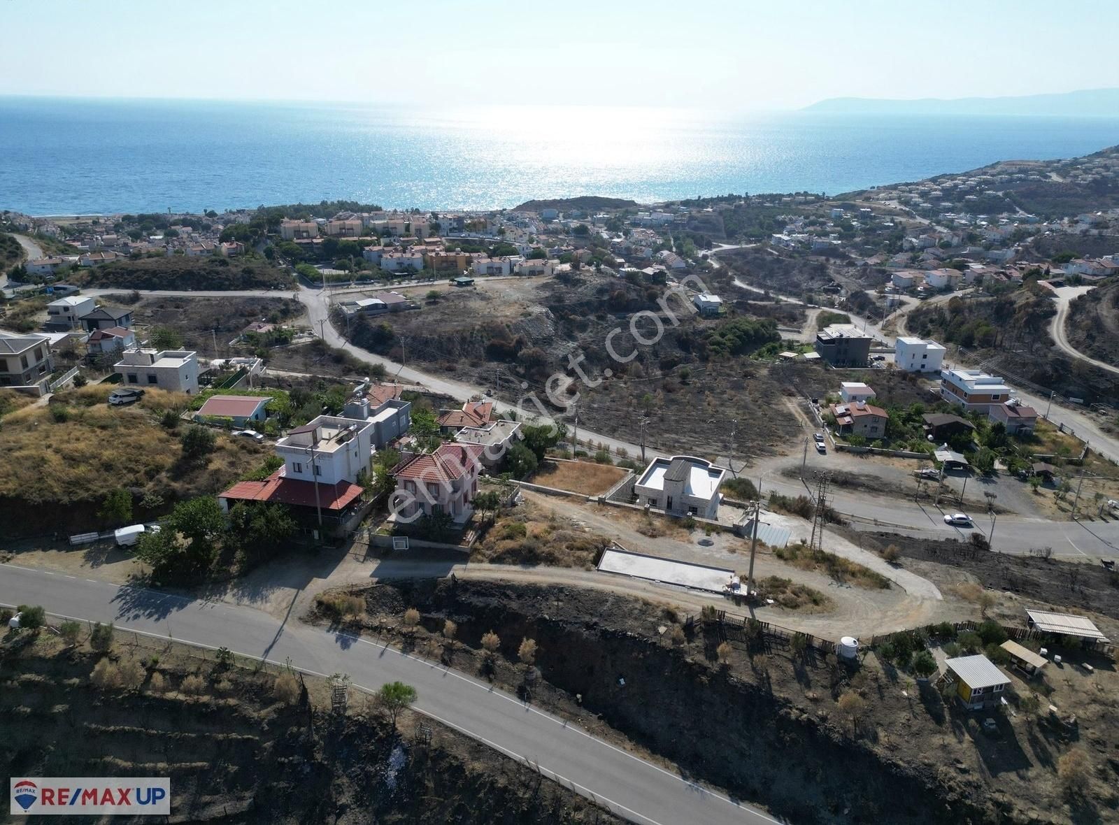 Seferihisar Doğanbey'de Deniz Manzaralı Satılık 303 M² Arsa - Görsel 8