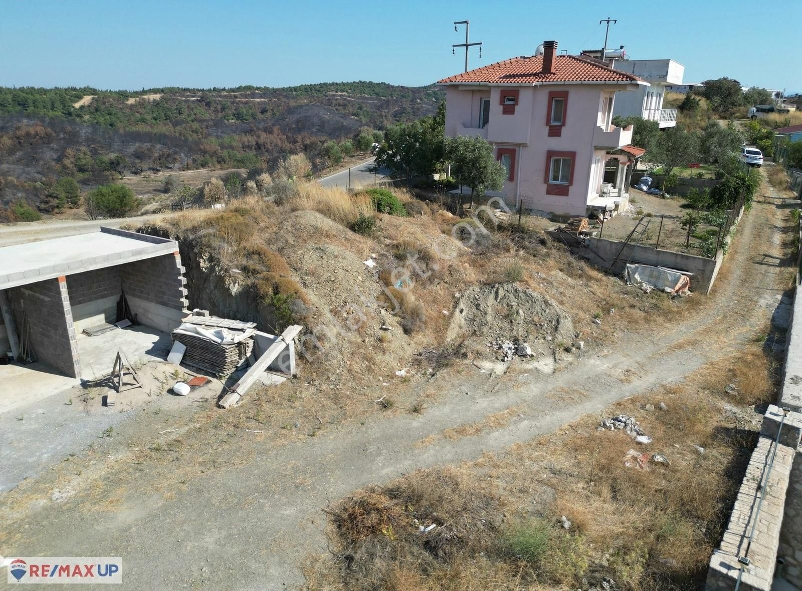 Seferihisar Doğanbey'de Deniz Manzaralı Satılık 303 M² Arsa - Görsel 13