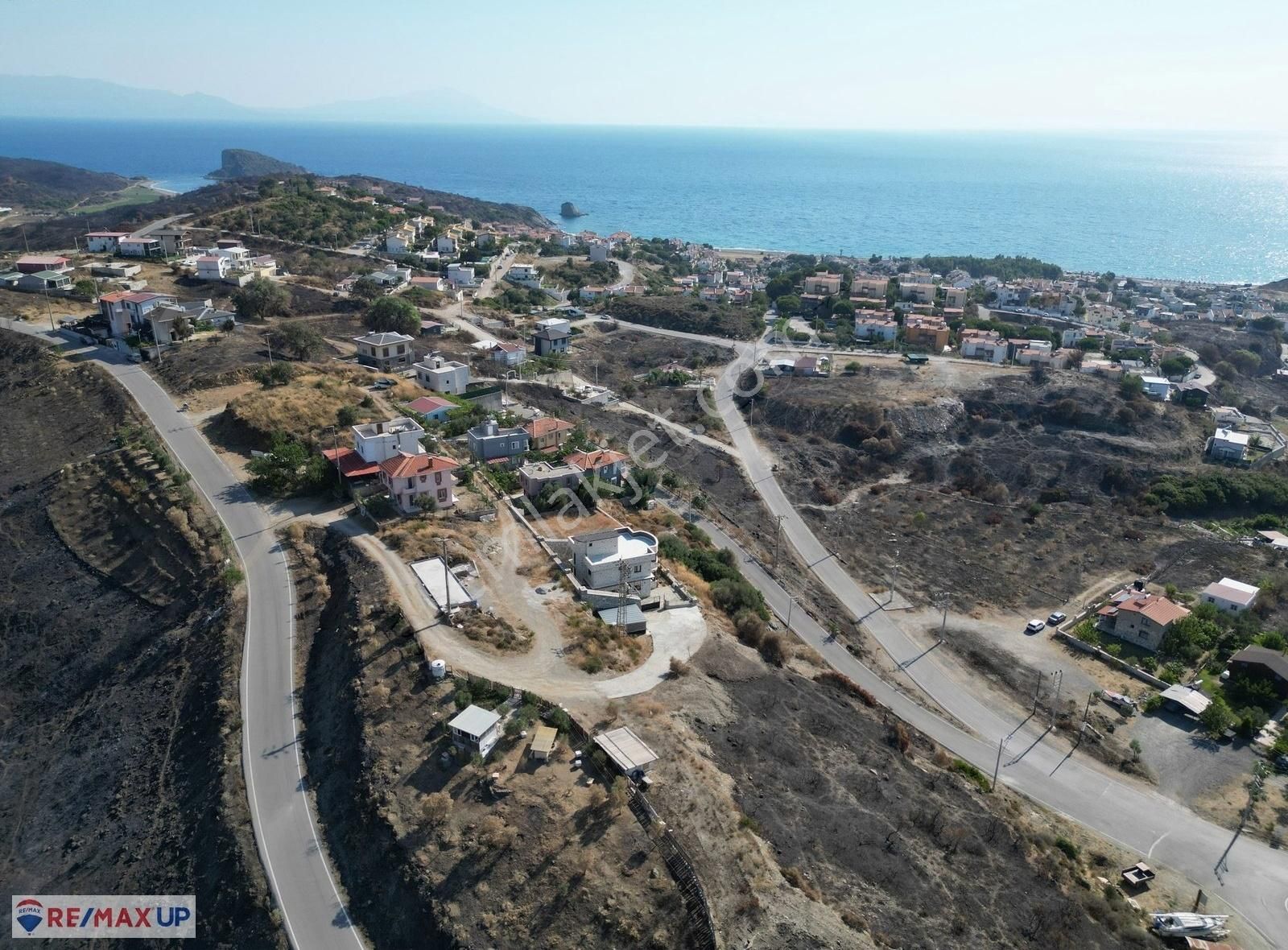 Seferihisar Doğanbey'de Deniz Manzaralı Satılık 303 M² Arsa - Görsel 12