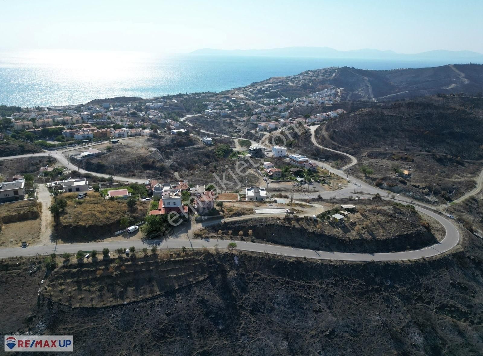 Seferihisar Doğanbey'de Deniz Manzaralı Satılık 303 M² Arsa - Görsel 4