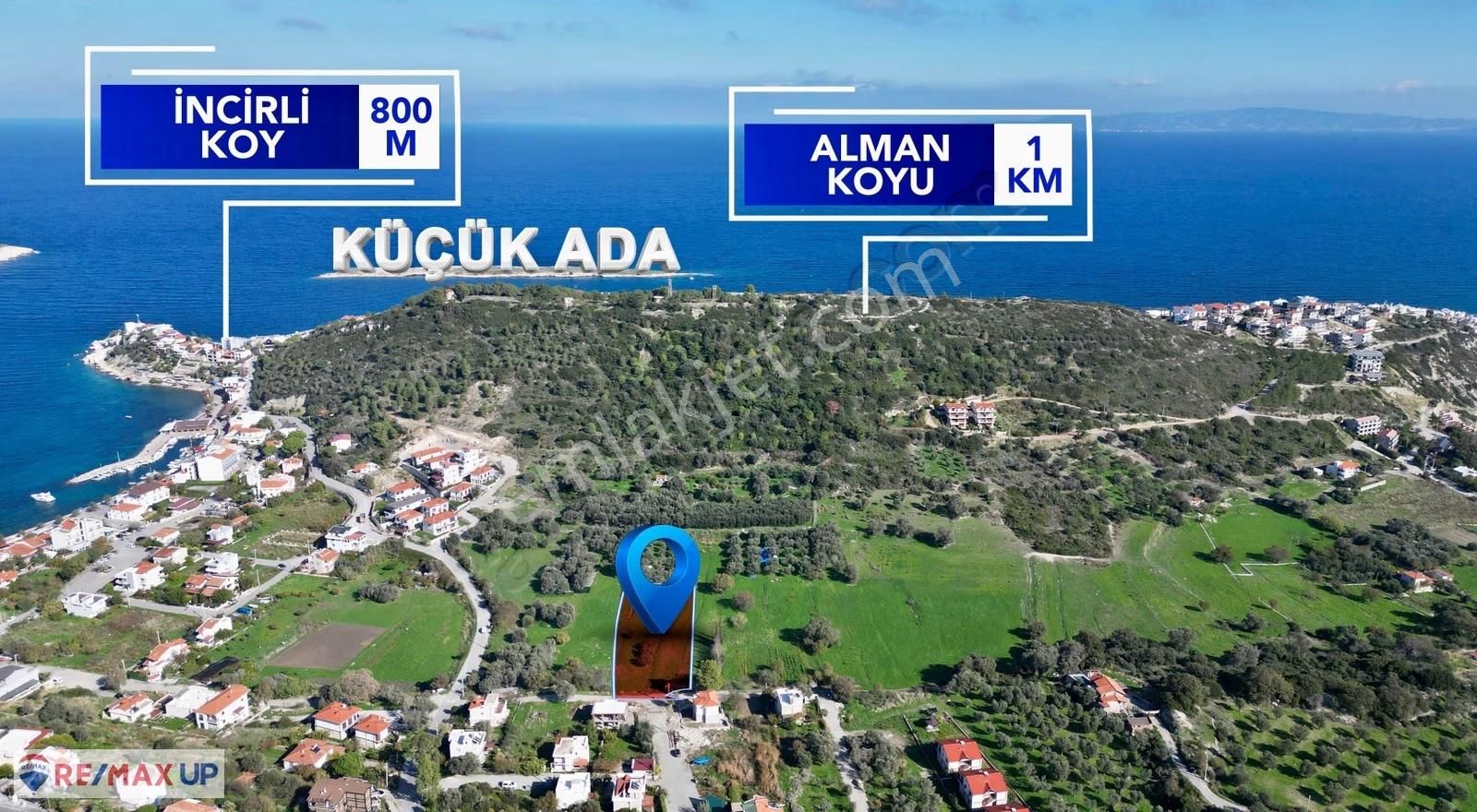 Kentin Kalbinde, Kadastral Yola Cepheli 1891 M² Yatırımlık Arazi