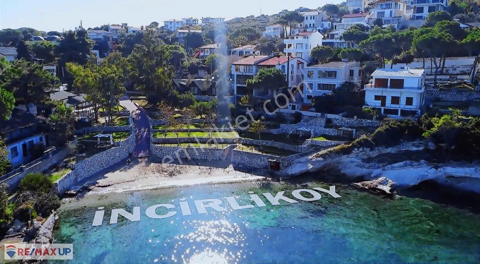 Karaburunun En Prestijli Koyu İncirlikoyda Deniz Manzaralı Villa - Görsel 22