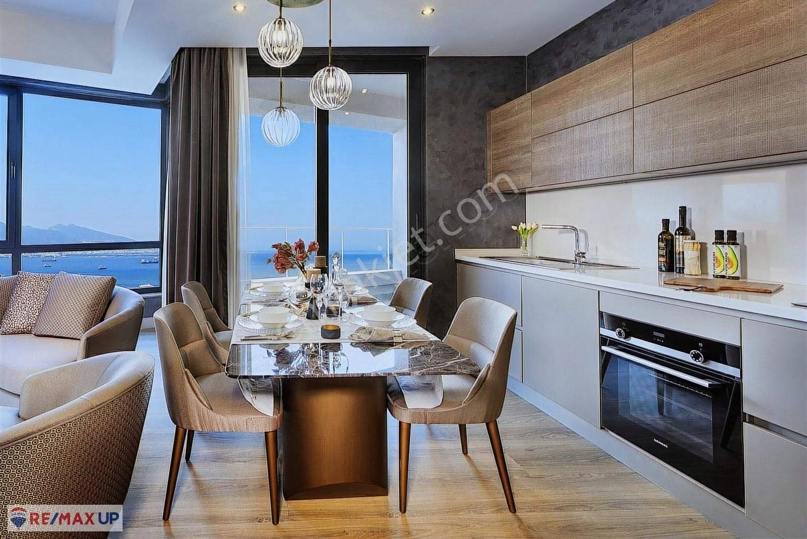 Evora İzmir'de Satılık Deniz Manzaralı 2+1 - Görsel 5