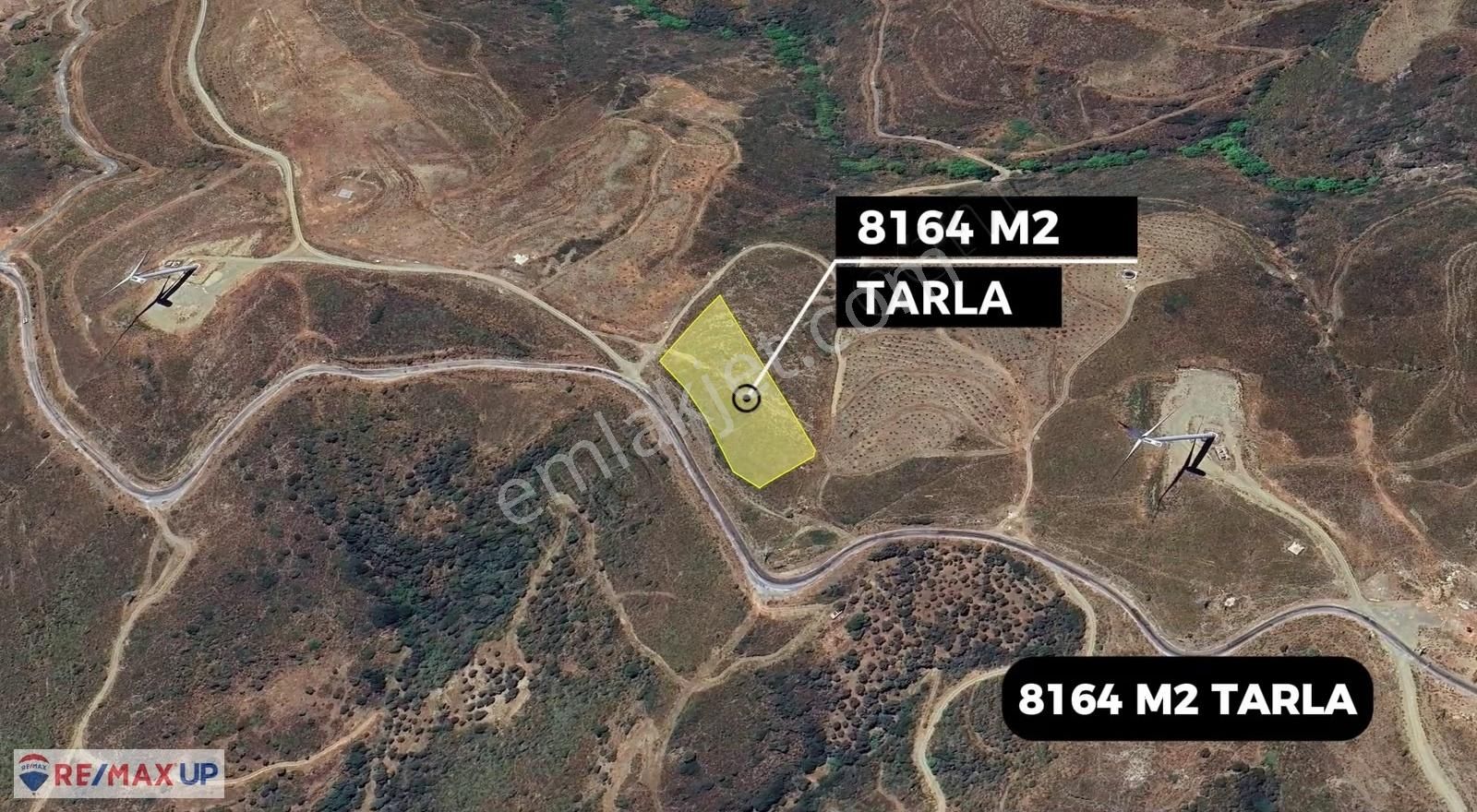 Hasekide 8.164 M² Deniz Manzaralı, Asfalt Yola Cepheli Tarla - Görsel 2