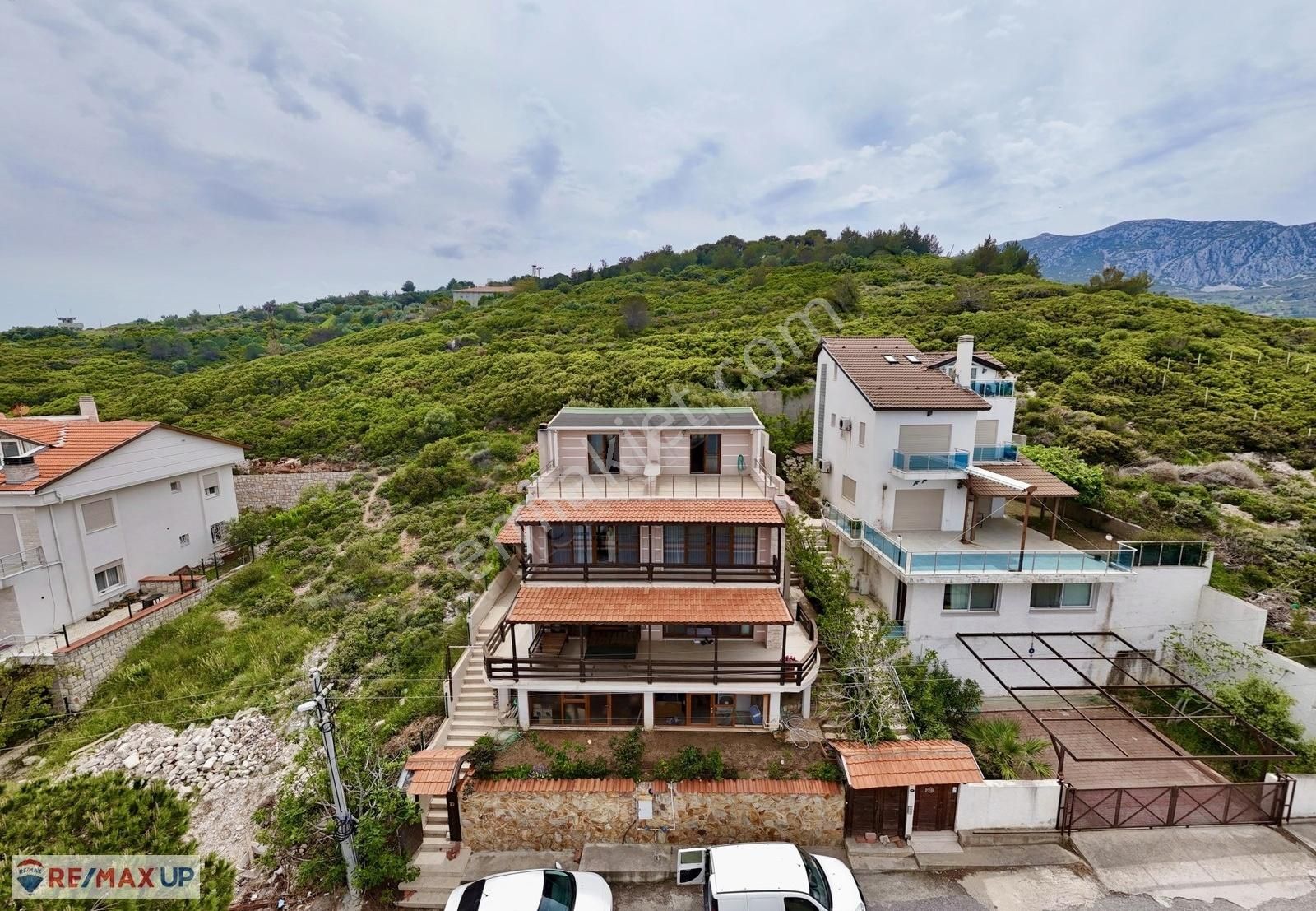 İncirlikoyda Eşsiz Deniz Manzaralı Tam Müstakil Ev - Görsel 16