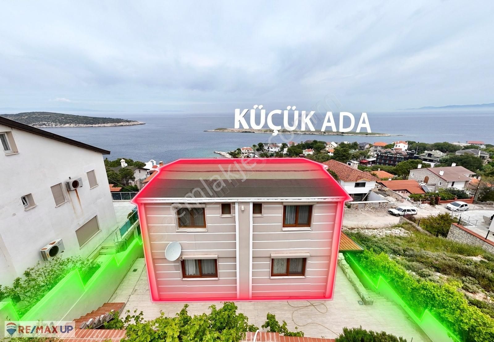 İncirlikoyda Eşsiz Deniz Manzaralı Tam Müstakil Ev - Görsel 17