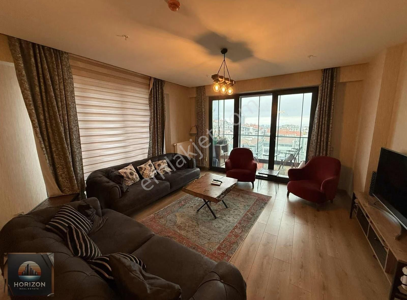 Başkent Emlak Konutları Kiralık 3.5+1 Cam Balkonlu Manzaralı - Görsel 9