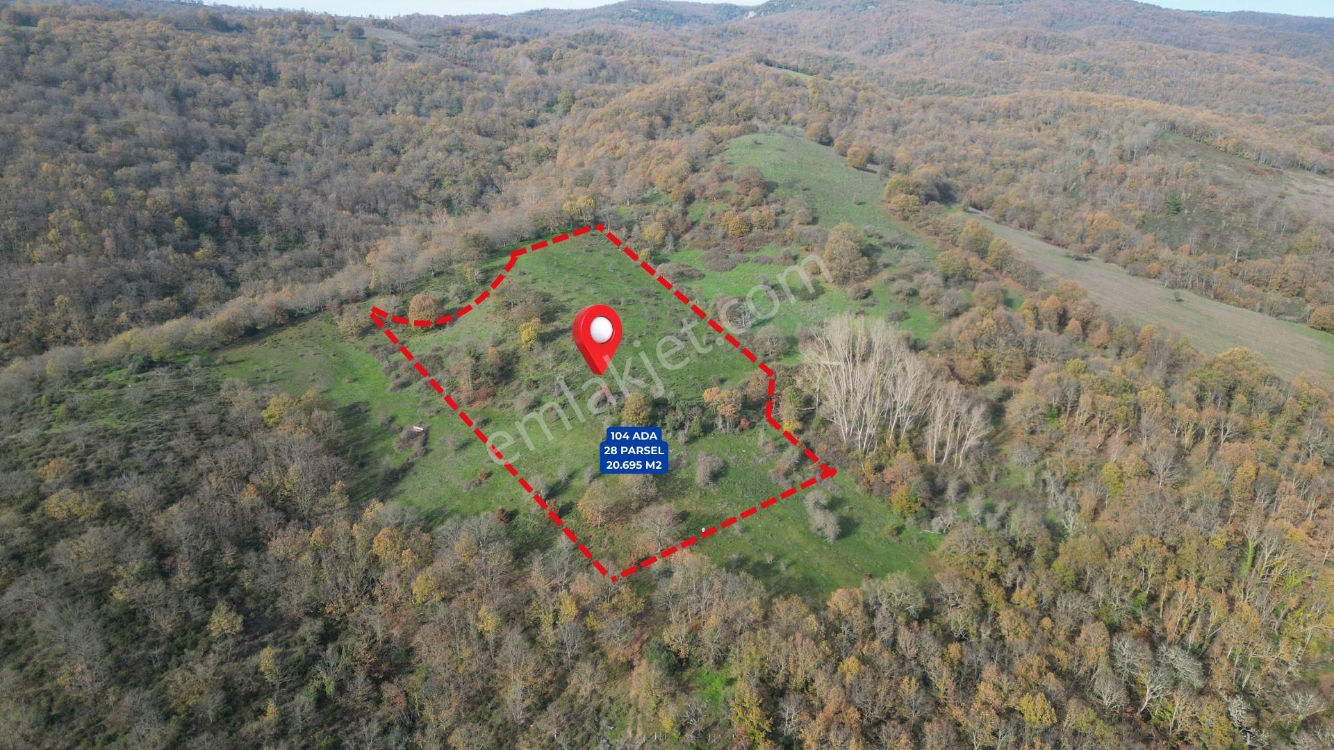 Çanakkale Yenice Aşağıinova – 20.695 M² Su Kaynaklı Manzaralı Tarla | Yatırımlıklık Arazi - Görsel 4