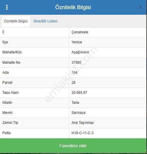 Çanakkale Yenice Aşağıinova – 20.695 M² Su Kaynaklı Manzaralı Tarla | Yatırımlıklık Arazi - Görsel 9