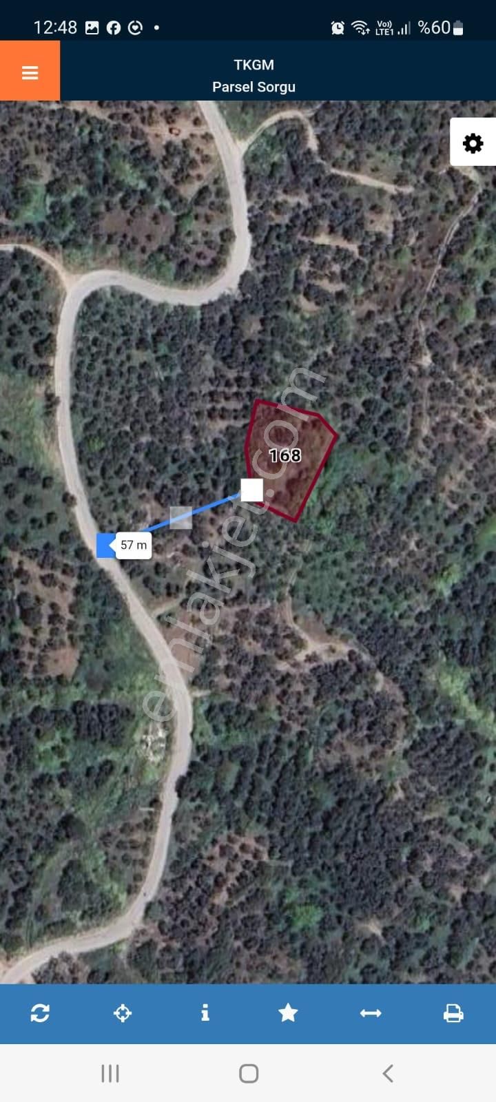 Yatırımlık Al Sata Uygun 1000 M2 Deniz Manzaralı Zeytinlik - Görsel 5