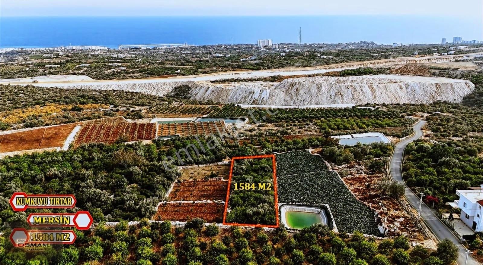 Erdemli Deniz Manzaralı Kumyu Tırtar 1584 M2 Satılık Arsa - Görsel 4