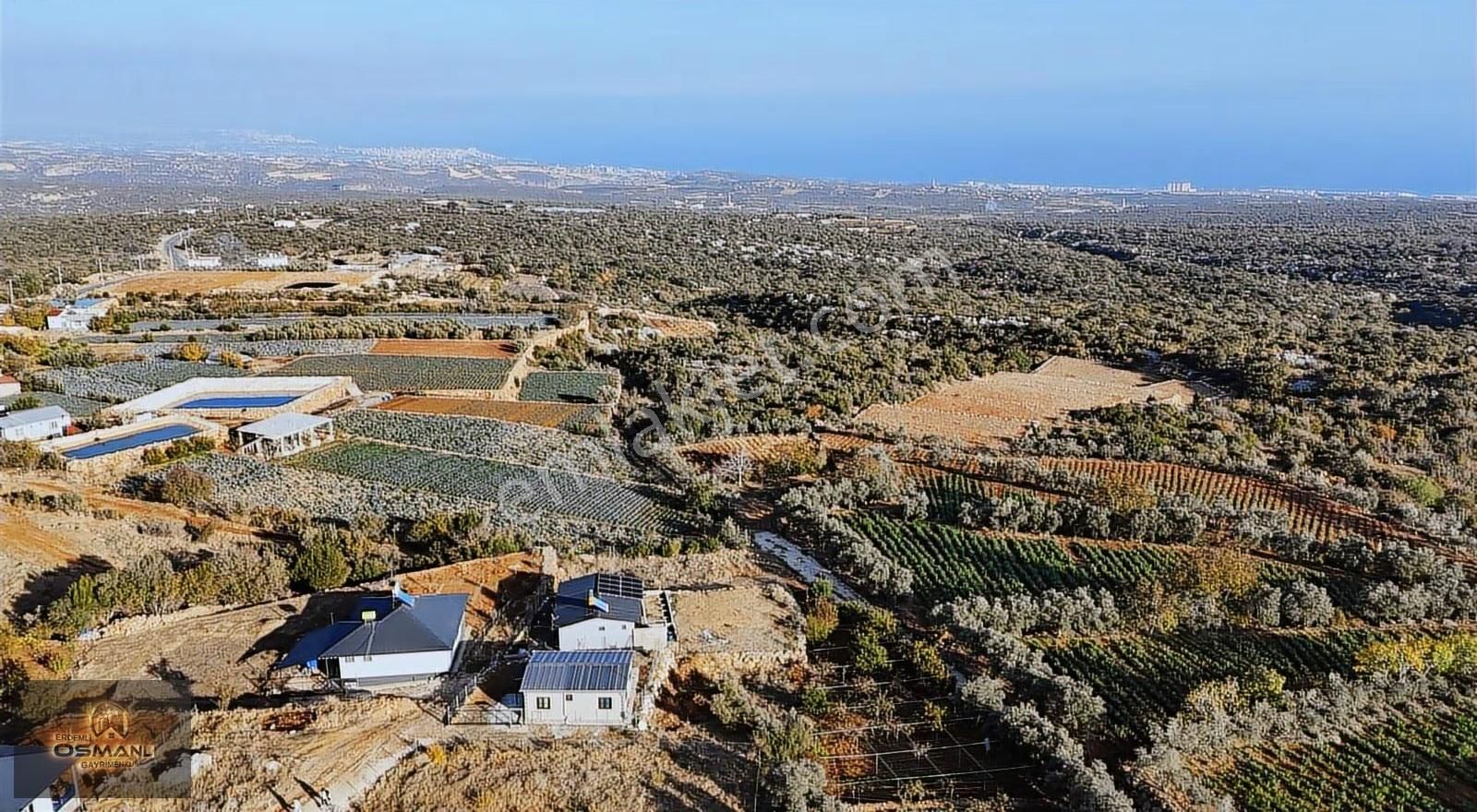 Erdemli Batısandal Deniz Manzaralı 520m2 Arsa İçinde Müstakil Ev - Görsel 21