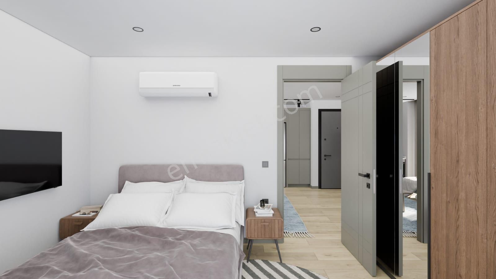 Güvenlik Mahallesi 'nde Havuzlu Lüks 2+1 Sıfır Daire - Görsel 6