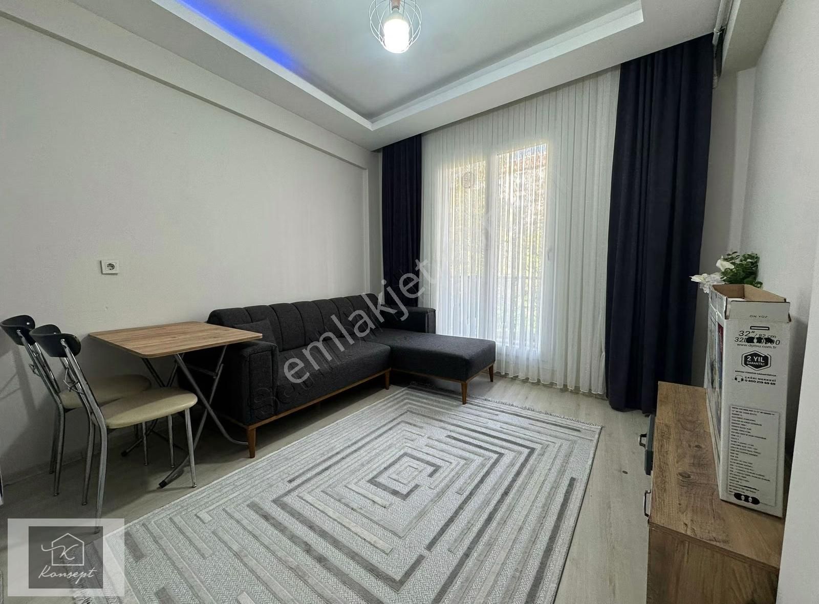 Konsept'den Ünv.yakını D.gazlı-balkonlu-eşyalı 1+1 Kiralık Daire - Görsel 3