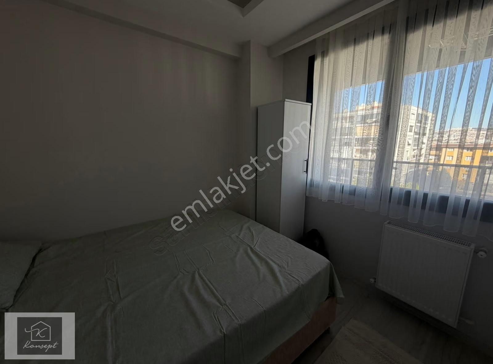 Konsept'den Site İçi-eşyalı-açık Havuzlu-güvenlikli Kiralık 1+1 - Görsel 17