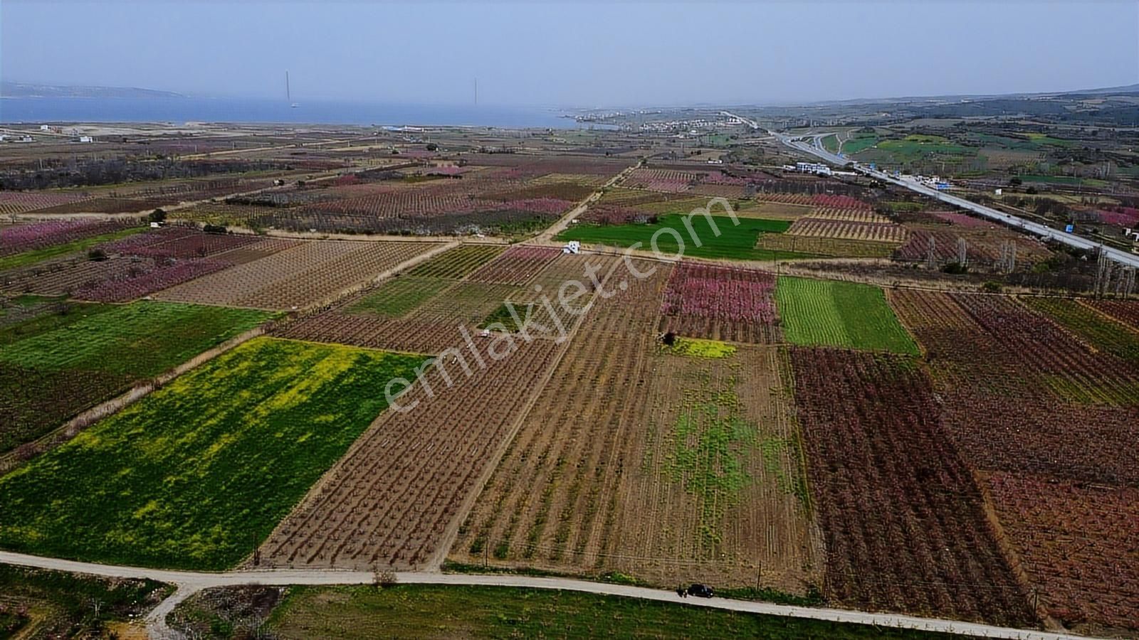 Çanakkale Umurbey Ovasında Boğaza Ve Köprüye Nazır Arazi - Görsel 15