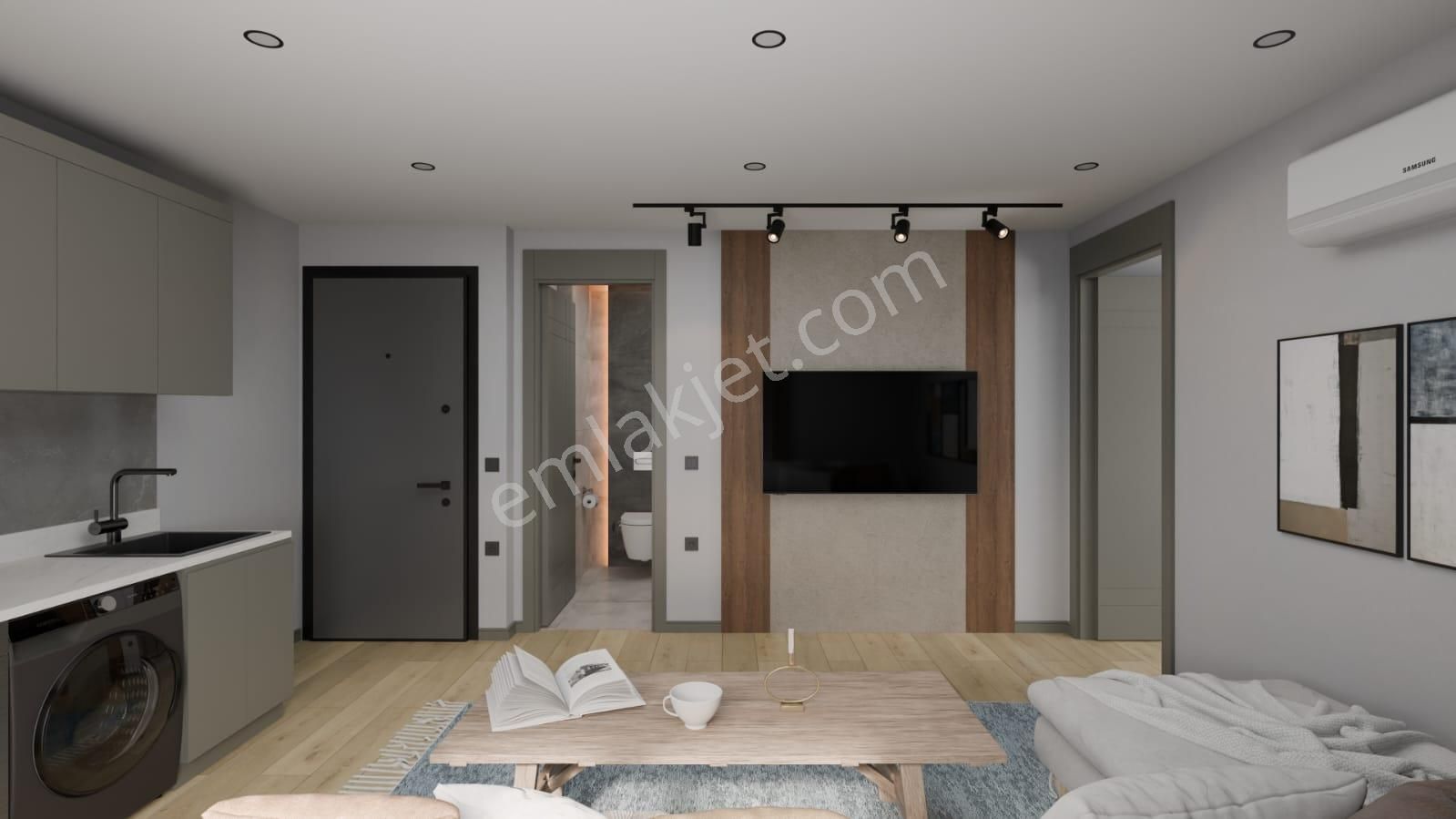 Güvenlik Mahallesi 'nde Sıfır 1+1 Lüks Daire - Görsel 3