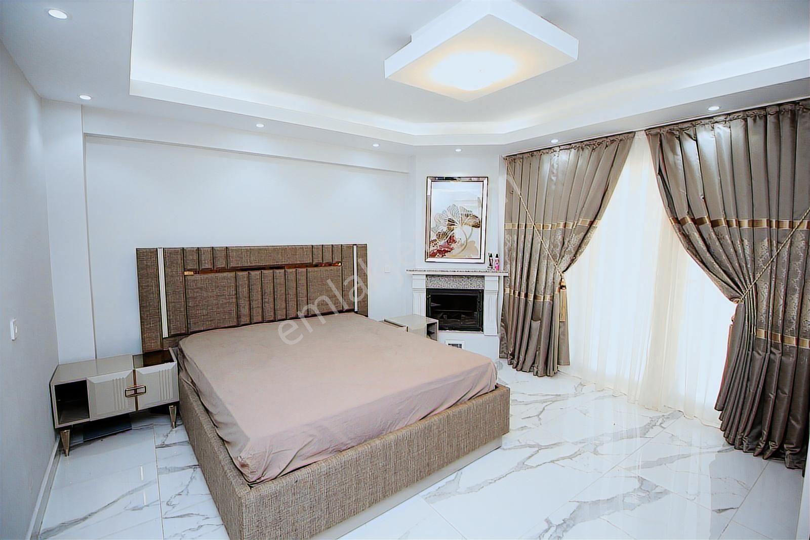 Alanya'da Keşefli Mah Deniz Manzaralı Uygun Fiyatl Eşyalı Villa - Görsel 23