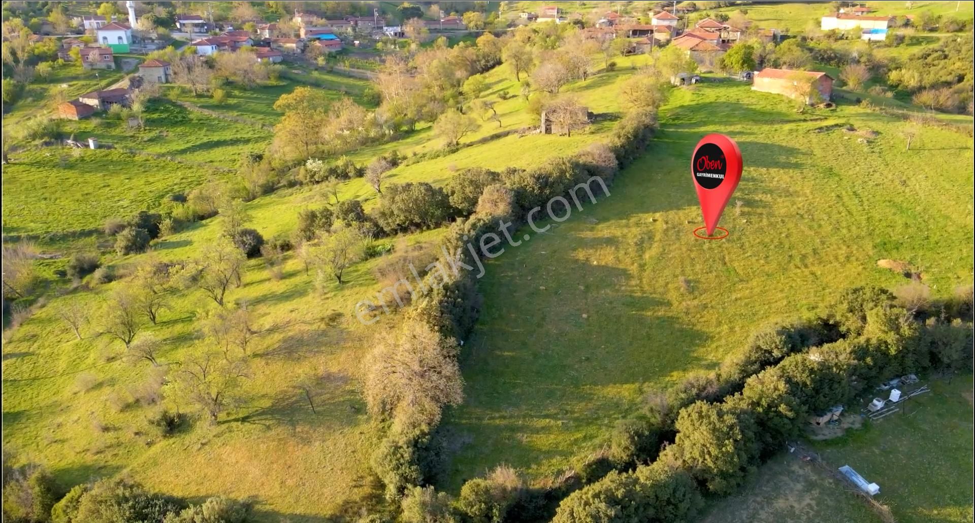Oben'den Çanakkale Biga Çömlekçi Köyünde 320 M² İmarlı Arsa - Görsel 3