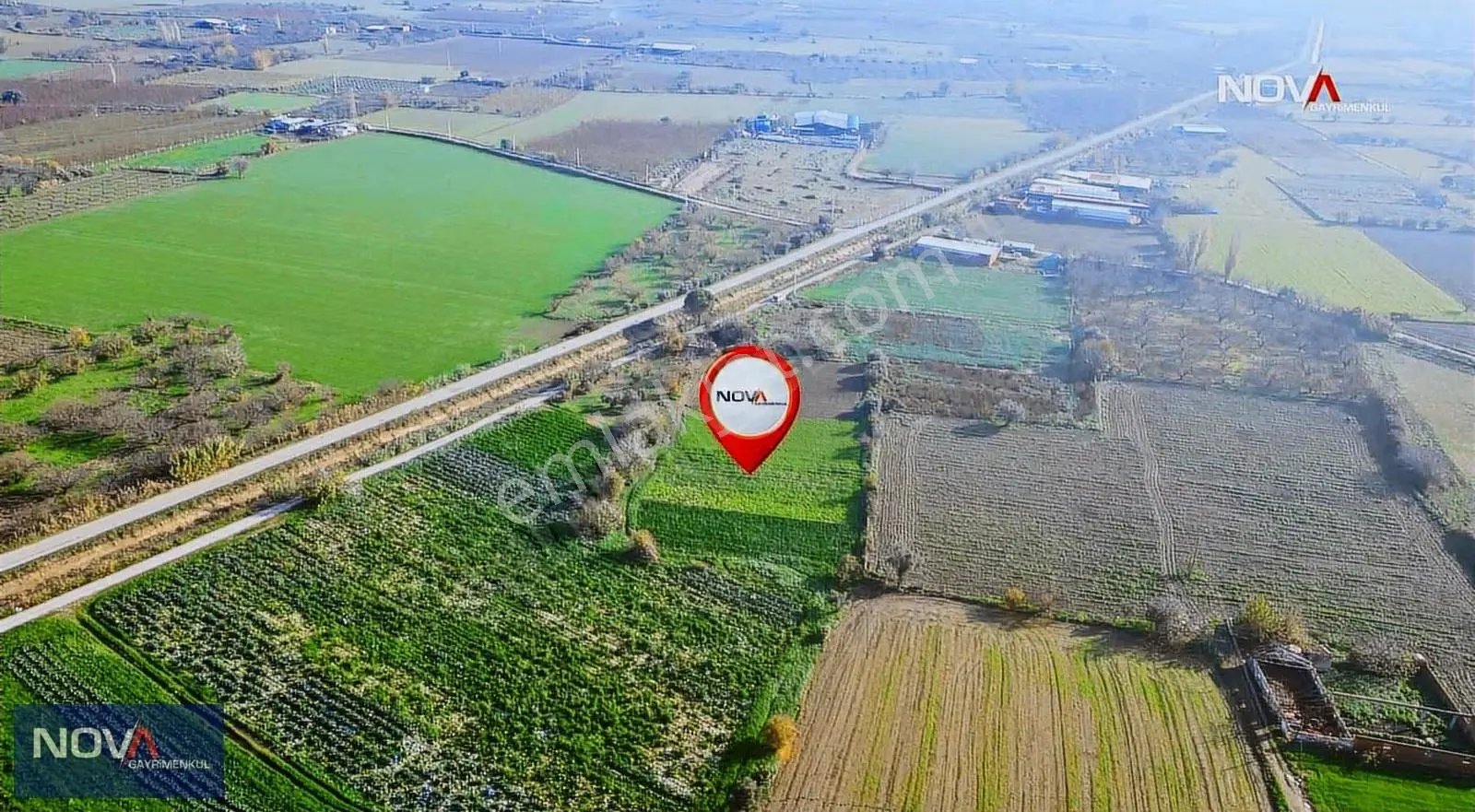 Nova'dan 2.mıntıkada Şehre Çok Yakın 4187 M2 Tarla