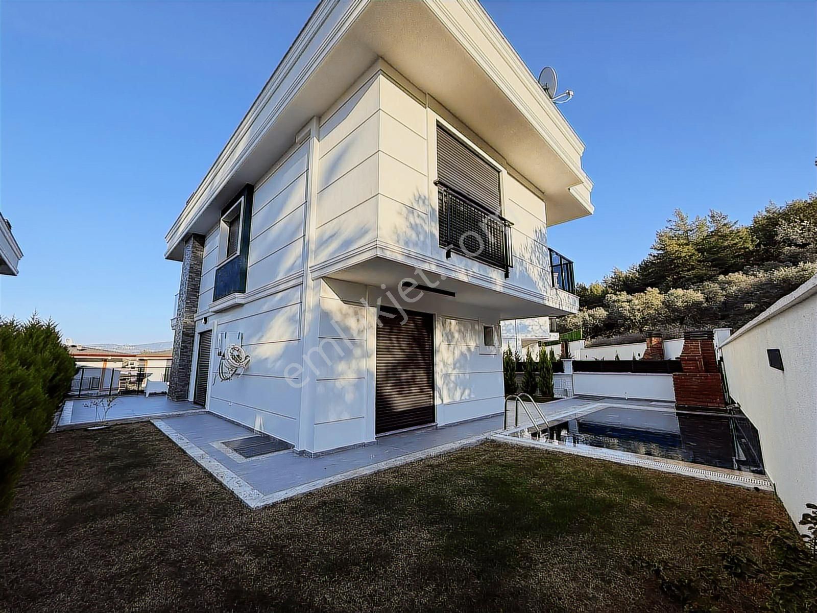 Kuşadası Davutlar Satılık 5+2 Özel Havuzlu Tek Müstakil Triplex - Görsel 31