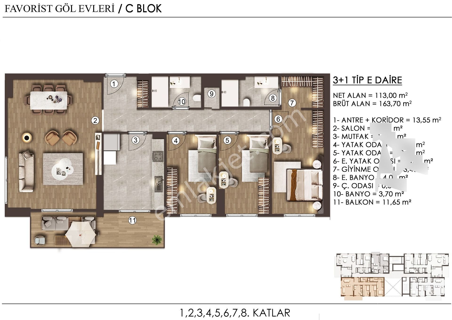 Lake Vıew 3+1 Apartment Elıgıble For Complementary Cıtızenshıp - Görsel 17