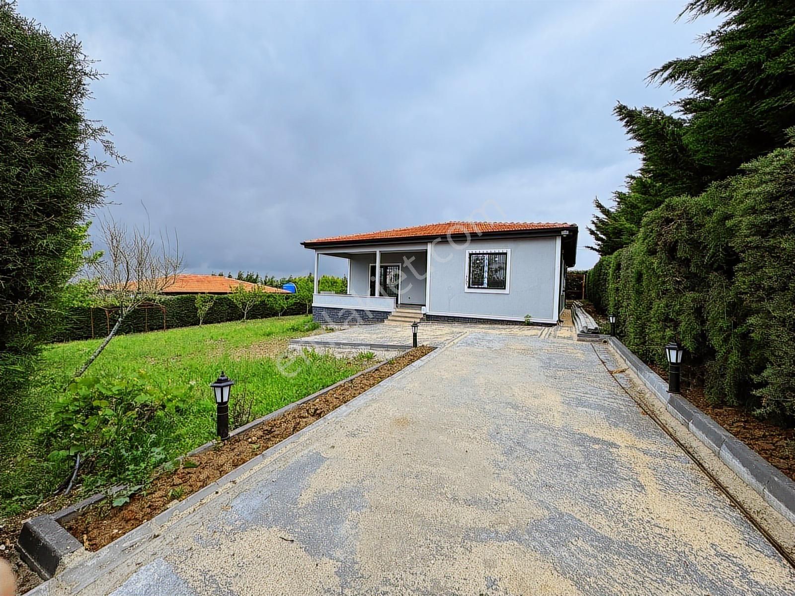 Fırsat Çatalca Villa Tek Kat Sıfır Müstakil Bahçeli Takasa Uygun - Görsel 4