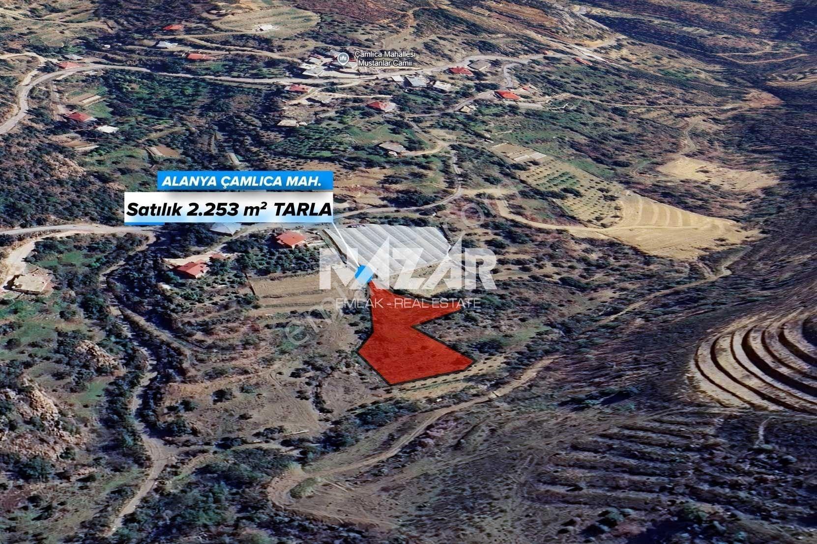 Alanya Çamlıca'da 2.253 M² Satılık Tarla - Görsel 7