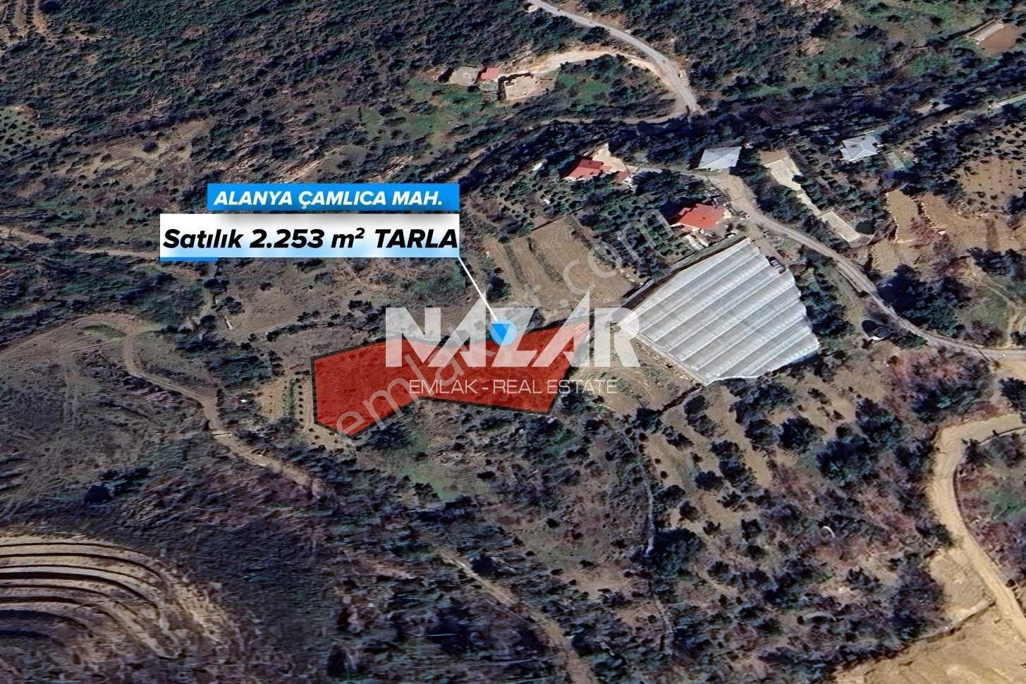 Alanya Çamlıca'da 2.253 M² Satılık Tarla - Görsel 2
