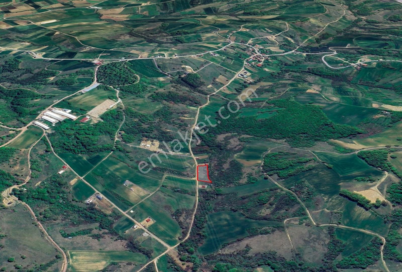 Körfez Himmetli -2524m² Tarla -yola 72m Cephe- Elektrik & Su Var - Görsel 34