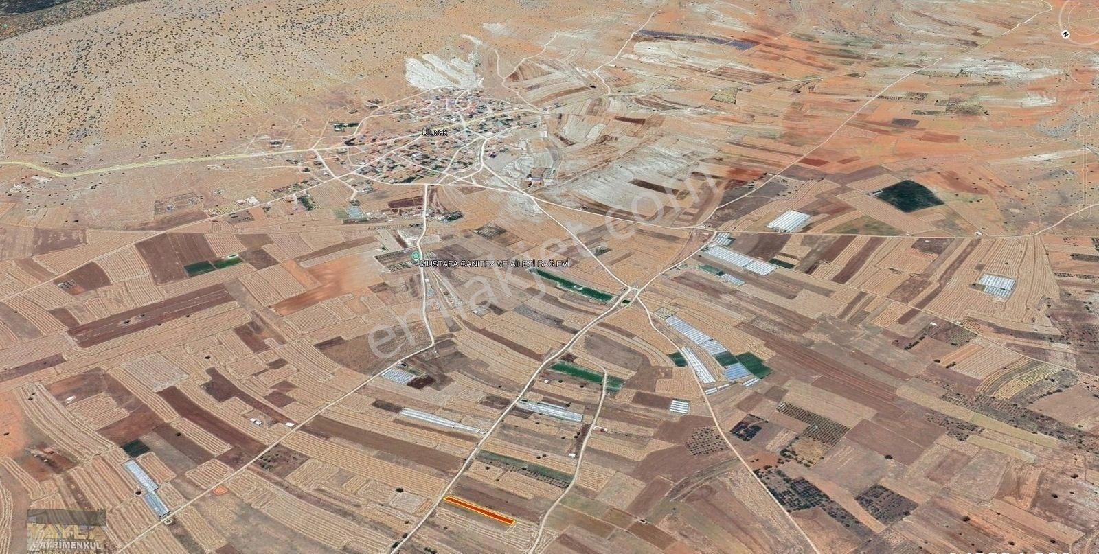 Korkuteli Sımandır Mah. 900 M2 Tarla Resmi Yolu Var - Görsel 12