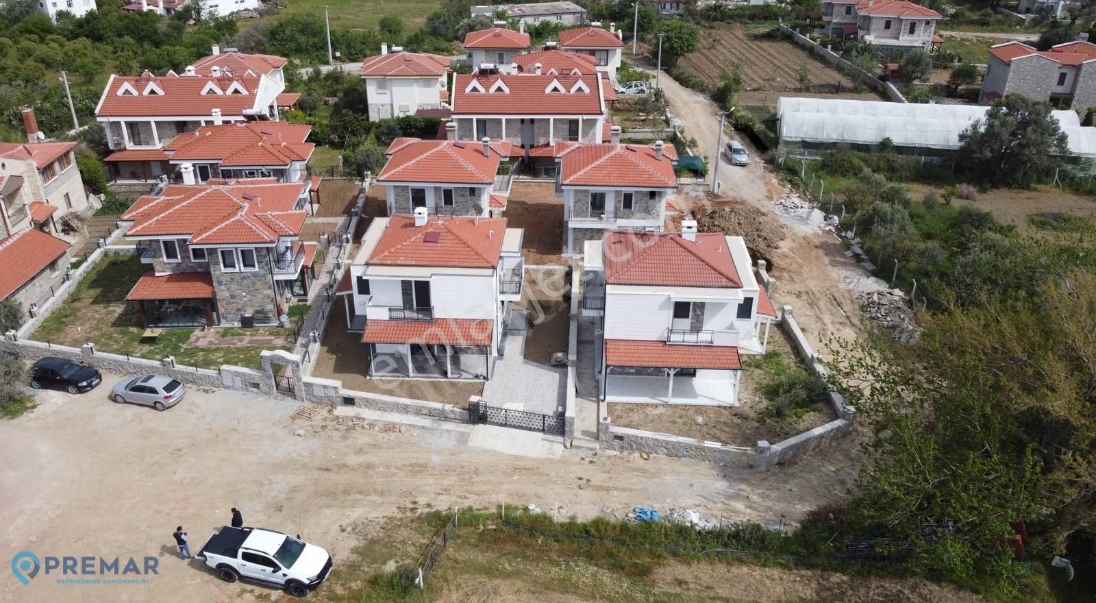 Premar Datça Eski Datça'da 3+1 Bahçeli Otoparklı Lüks Villa