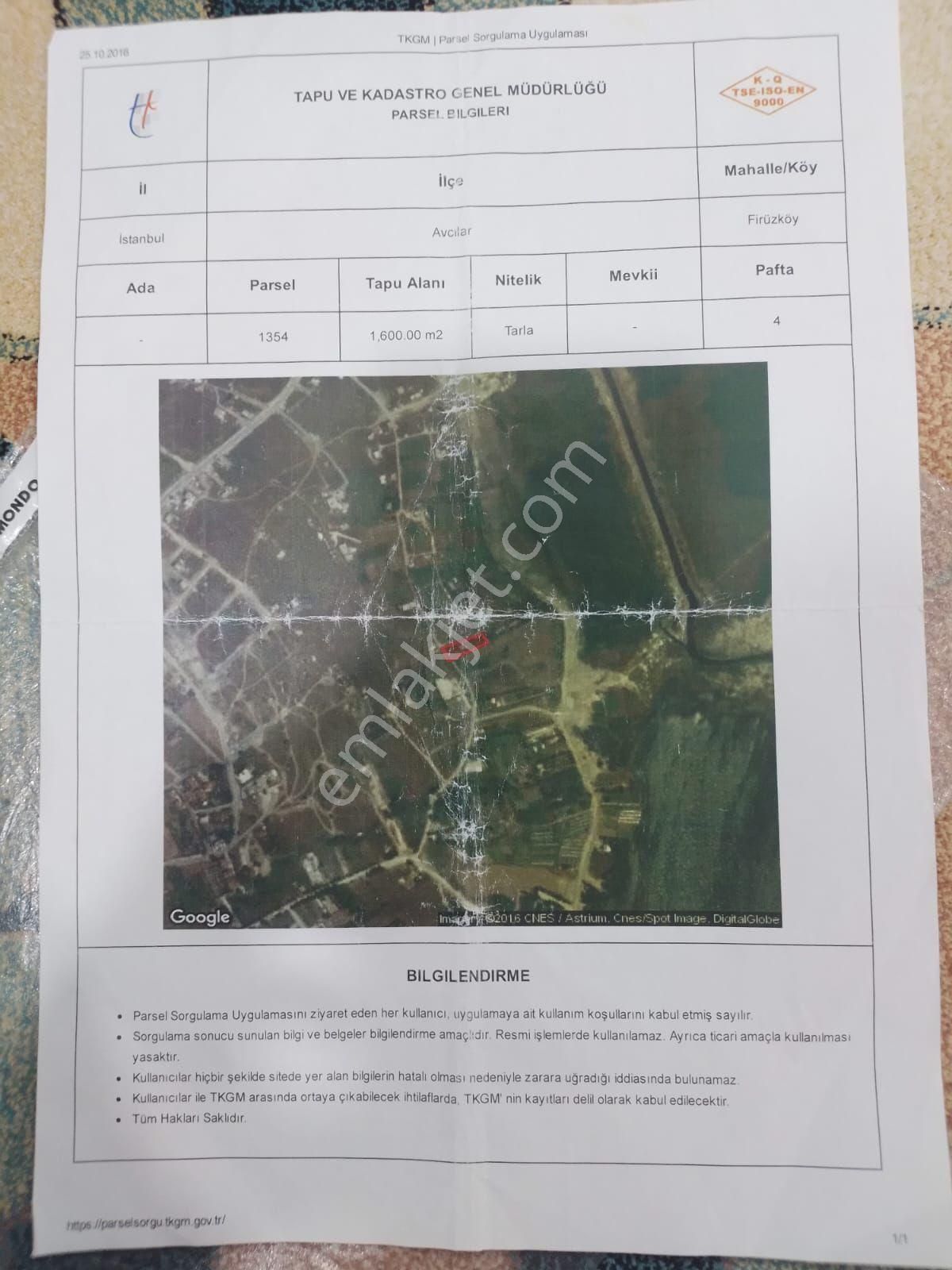 Pegaas'tan Avcılar Firuzköy Mah. 200m2 Yatırımlık Tarla+bungalov - Görsel 7