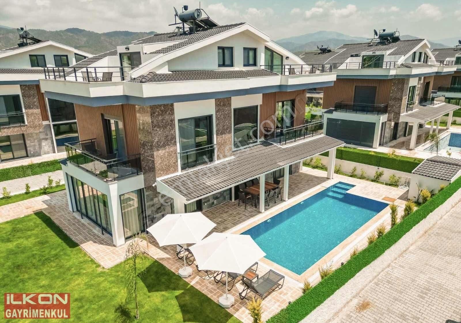 Fethiye Çalış'a 300 M, İlkon'dan Kiralık Lüks Villa - Görsel 20