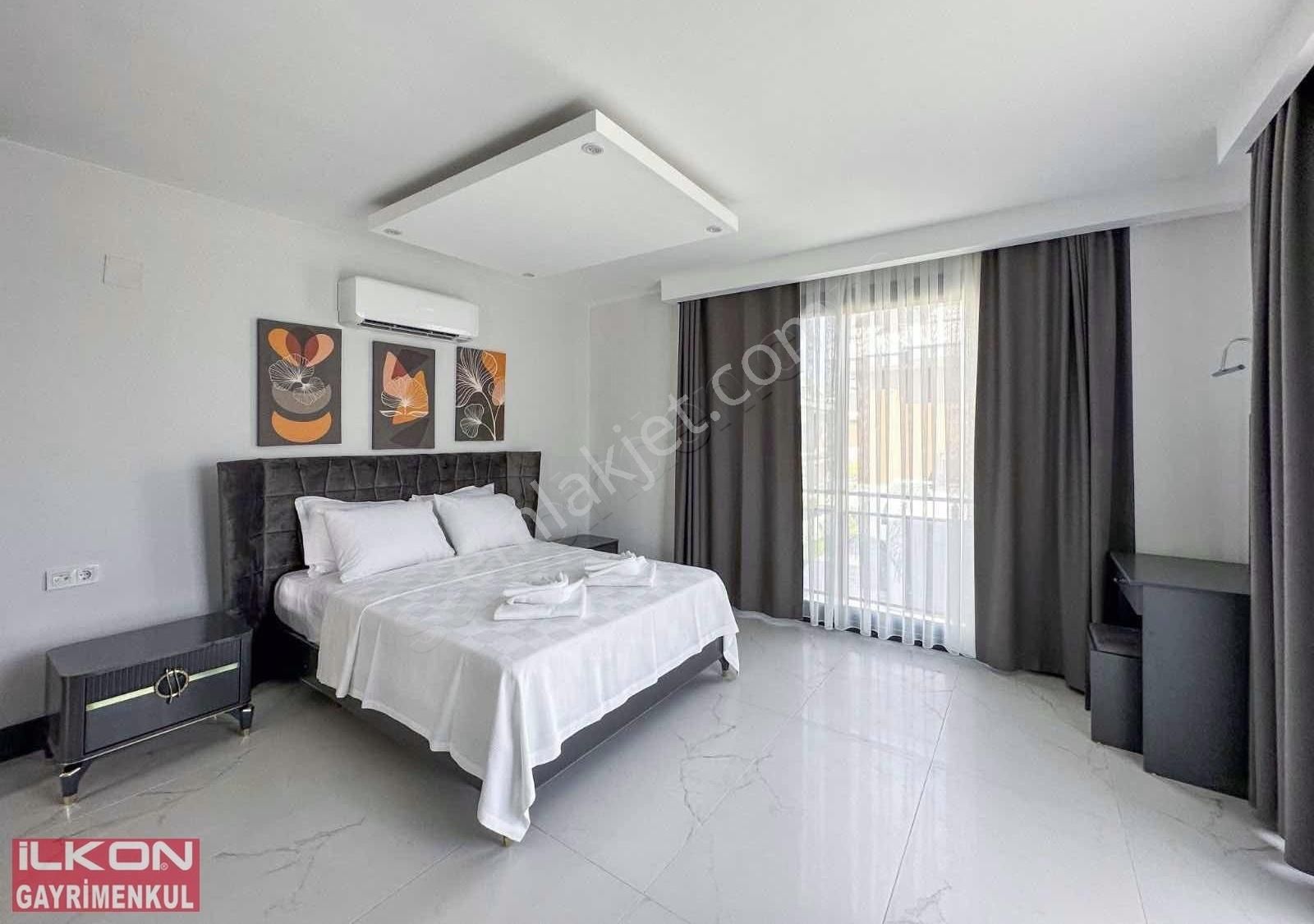 Fethiye Çalış'a 300 M, İlkon'dan Kiralık Lüks Villa - Görsel 18