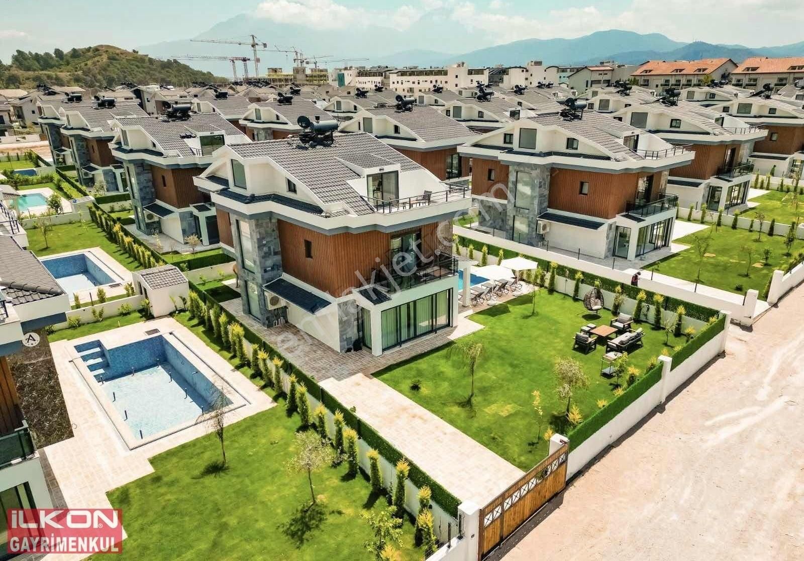 Fethiye Çalış'a 300 M, İlkon'dan Kiralık Lüks Villa - Görsel 30