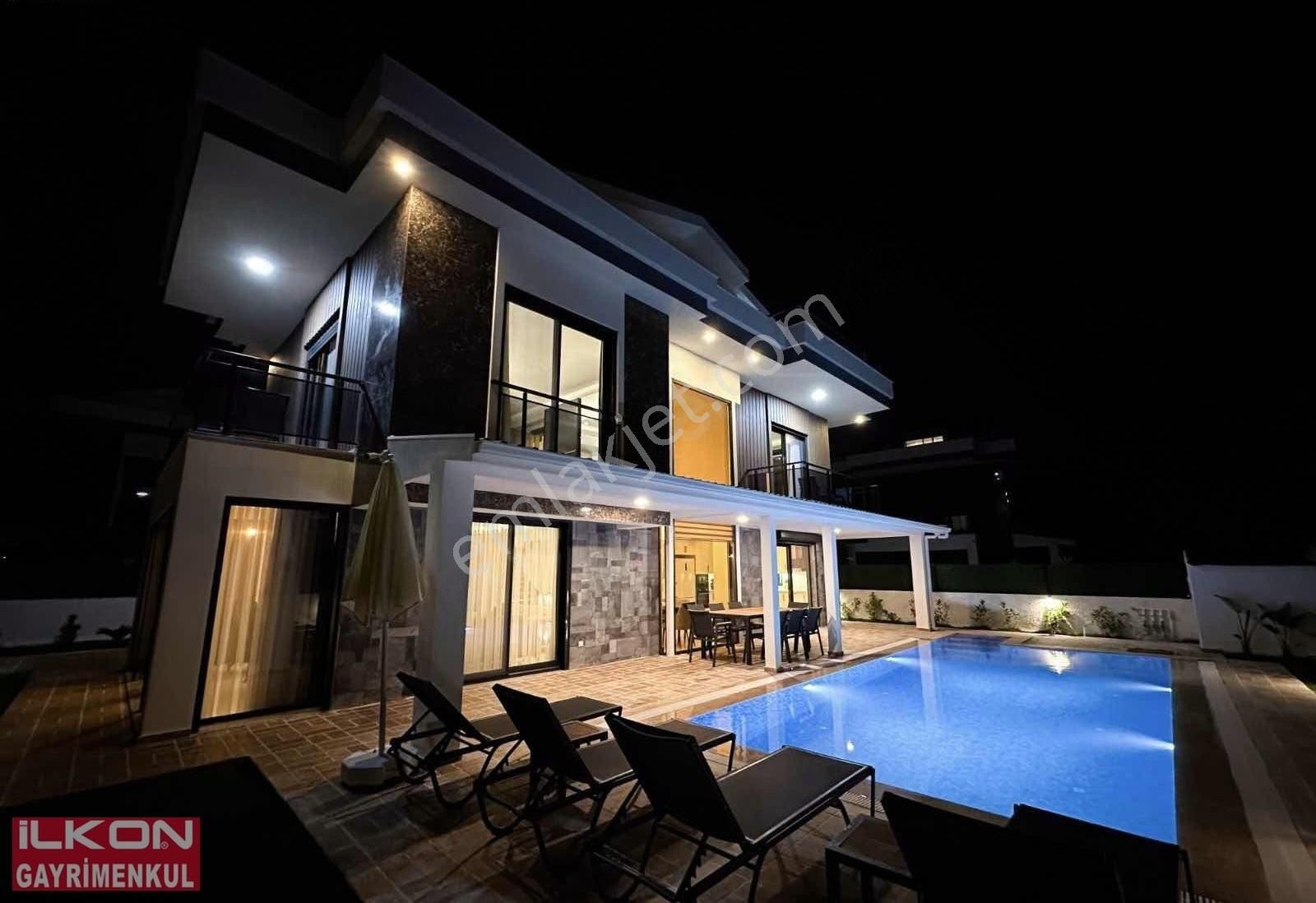 Fethiye Çalış'a 300 M, İlkon'dan Kiralık Lüks Villa - Görsel 14