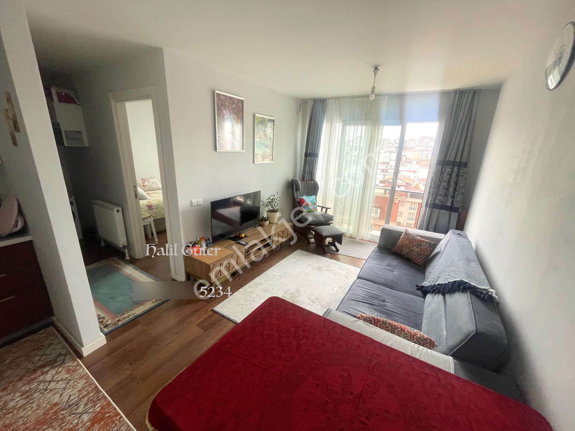 Dorelife Sitesi Satılık 1+1 Daire 6.kat Arka Cephe Halil Güler - Görsel 8