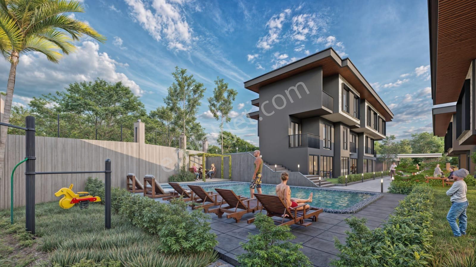 Yalova Merkez 'de Lüks Butiq Siteden 2+1 Daireler ( Villa Konsept) - Görsel 13