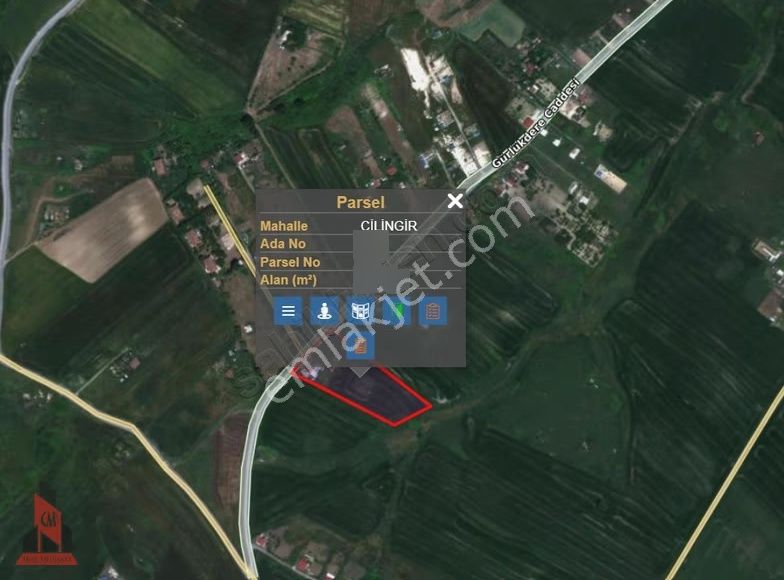 Çaplı Mevafakatlı Telle Çevrili Müthiş Konumlu Yatırımlık Arsa - Görsel 6