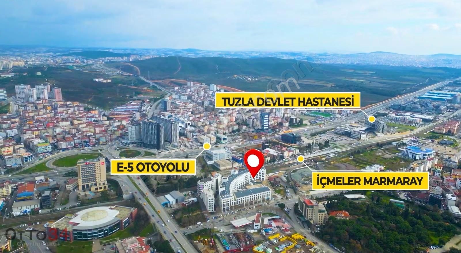 Elexıa Tuzla Projesi Ana Cadde Üzeri Asma Katlı Kiralık Dükkan - Görsel 12