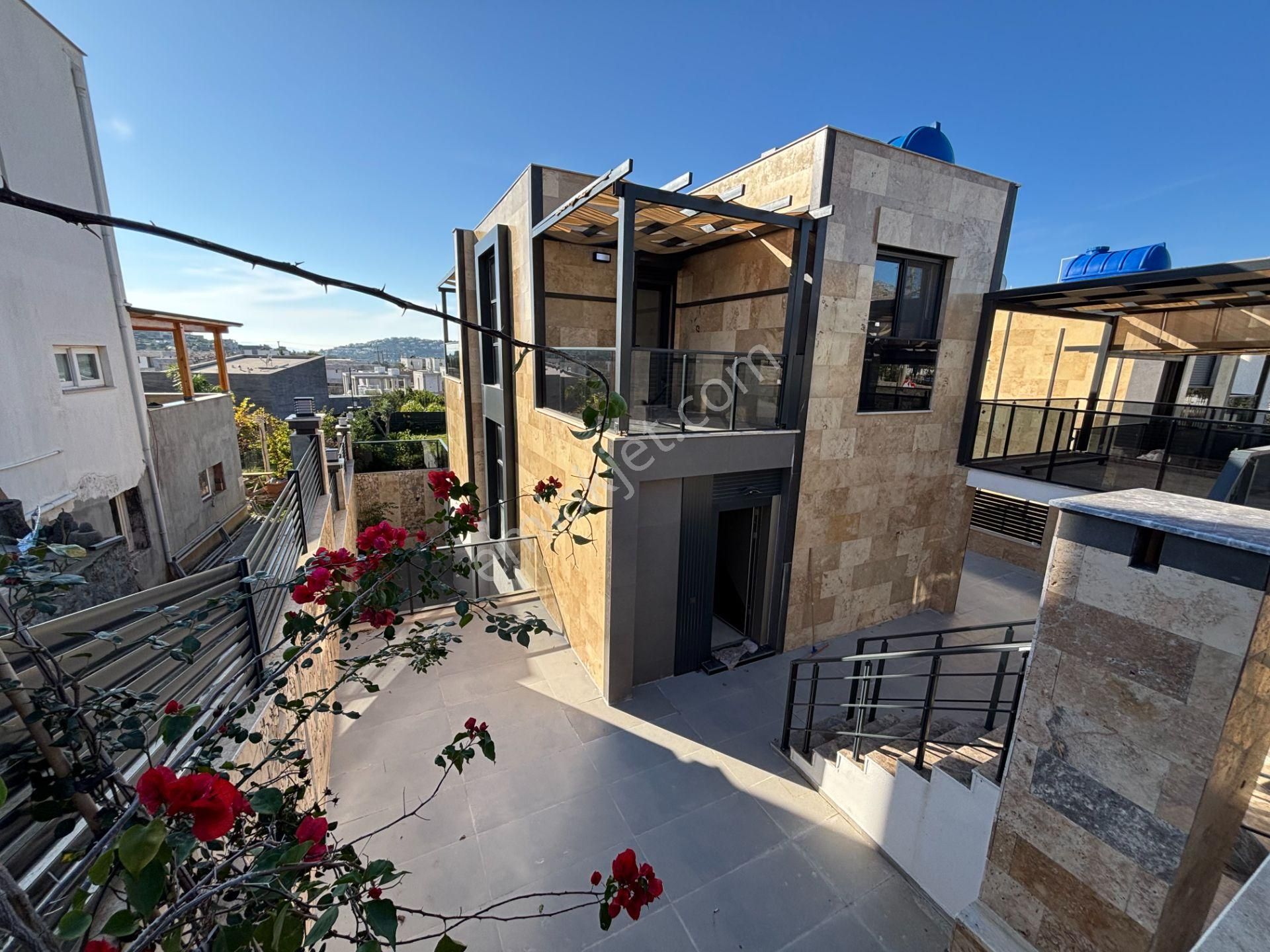 Bodrum Gümüşlükte Satılık 4+2 Müstakil Havuzlu Lüks Sıfır Villa - Görsel 12