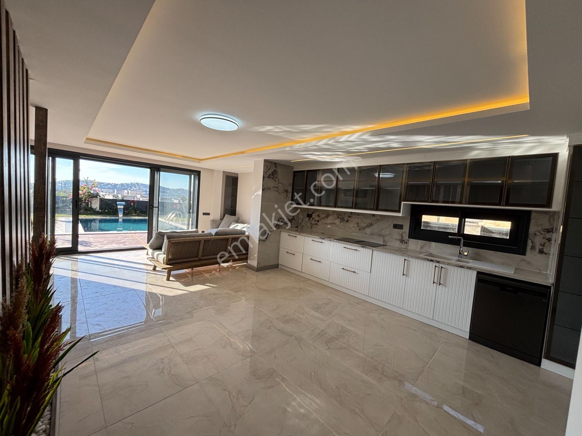 Bodrum Gümüşlükte Satılık 4+2 Müstakil Havuzlu Lüks Sıfır Villa - Görsel 23