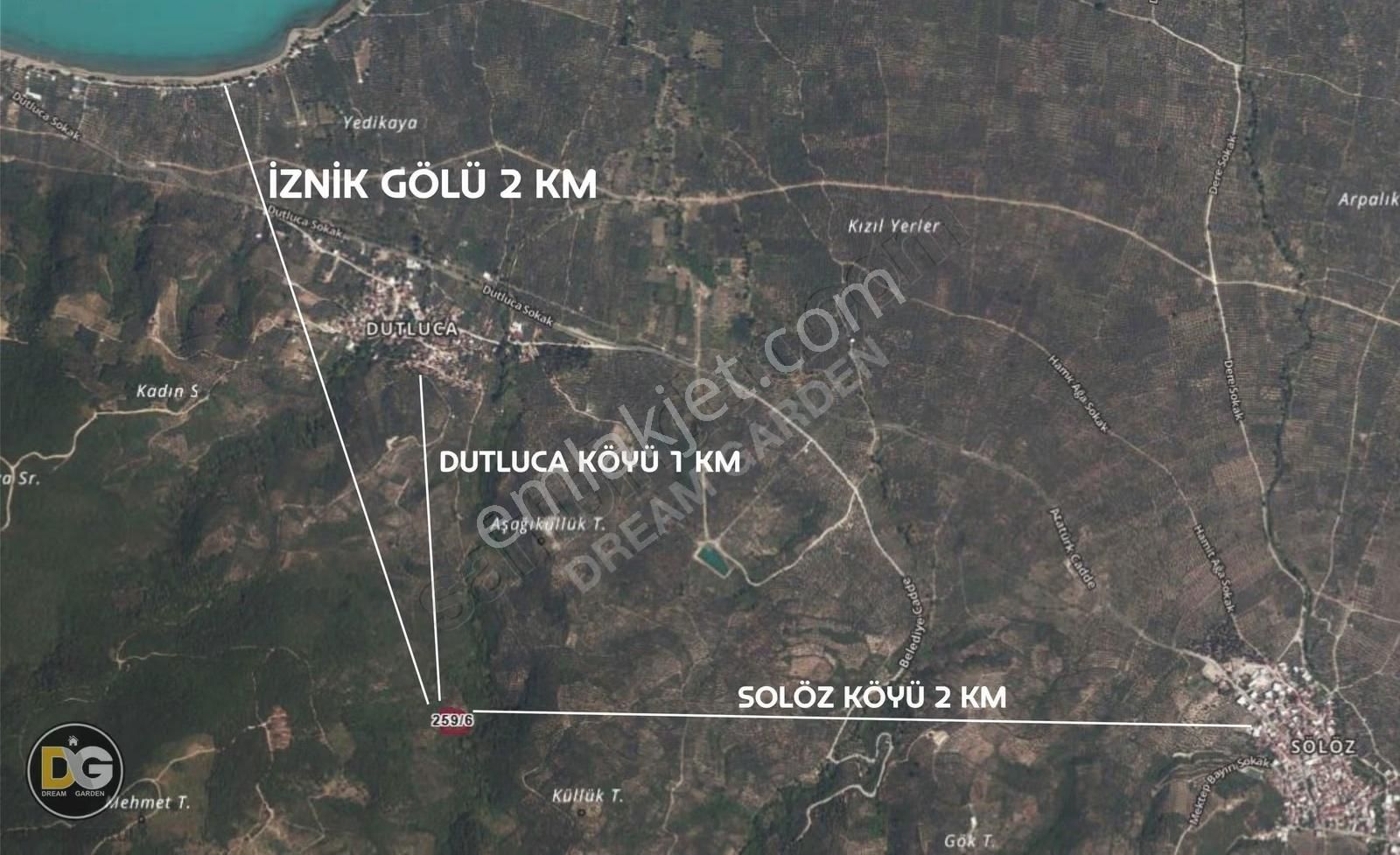 Bursa Orhangazi Yeni Solöz 4,2 Dönüm Fırsat Tarla - Görsel 2