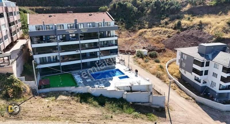 Kurşunlu'da 2+1 Deniz Manzaralı Havuzlu Daire - Görsel 8