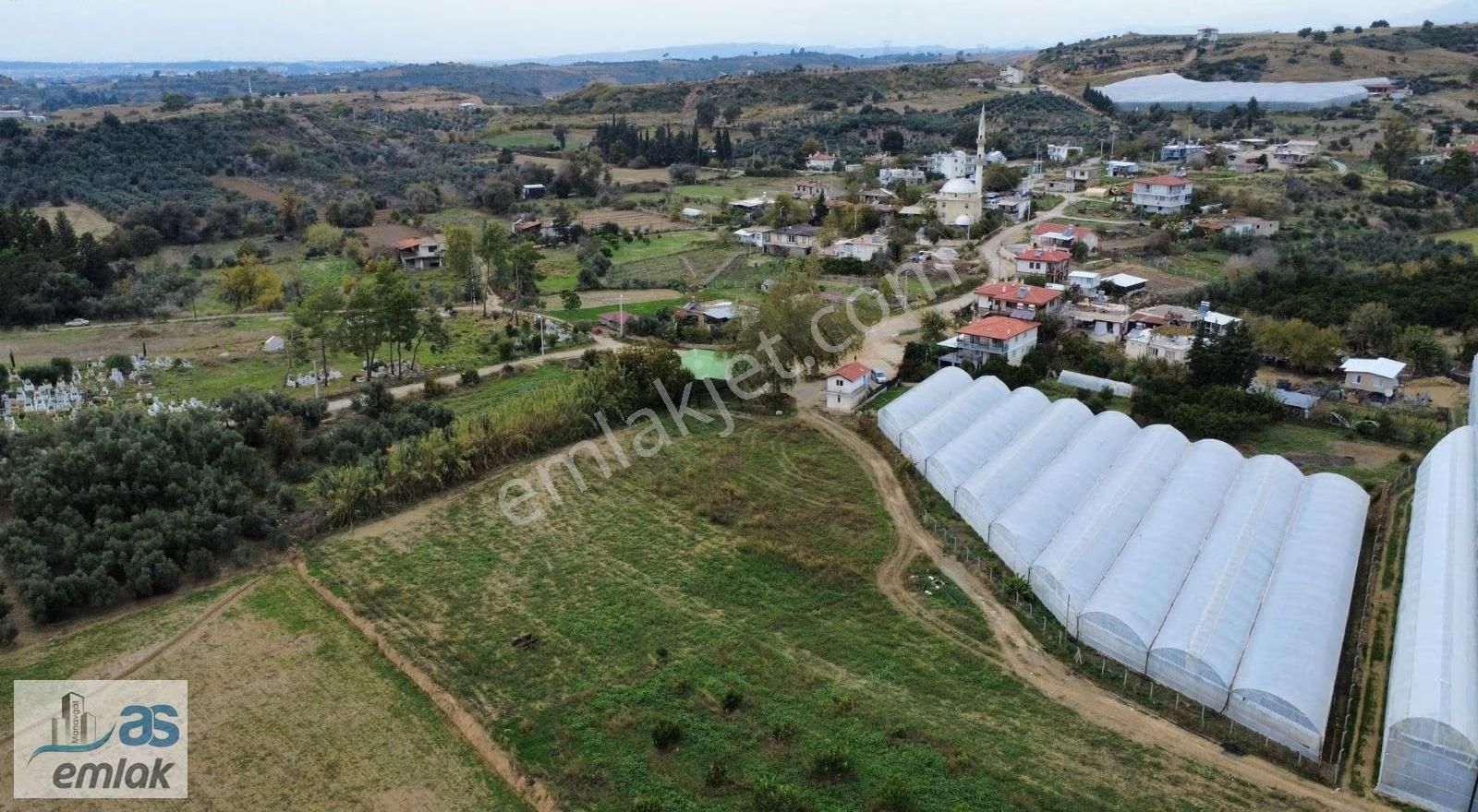 Aksaz Da 6000m2 İçerisinde İki Katlı Ev 3000m2 Seralı - Görsel 8