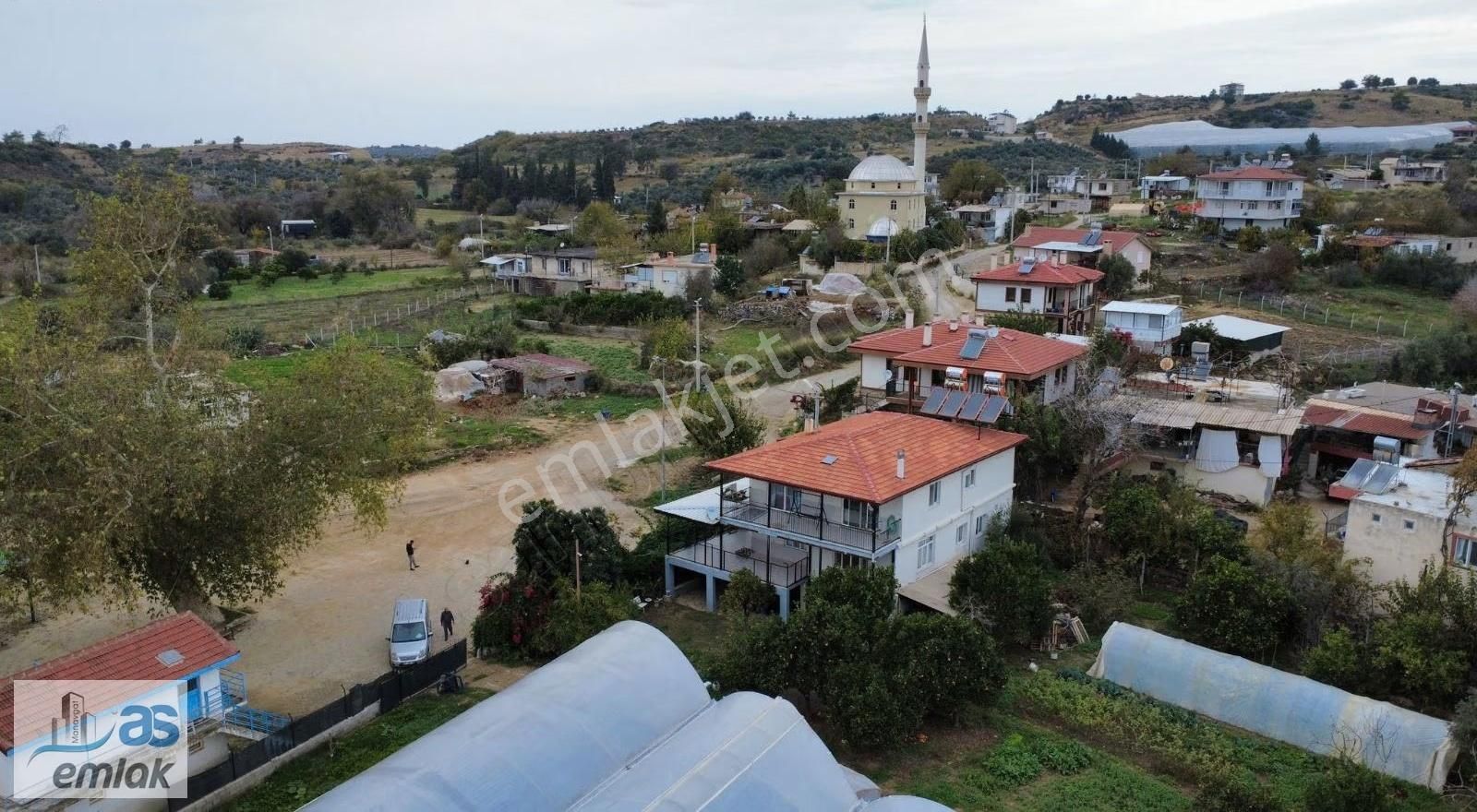 Aksaz Da 6000m2 İçerisinde İki Katlı Ev 3000m2 Seralı - Görsel 15