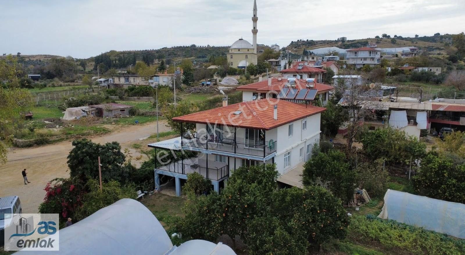 Aksaz Da 6000m2 İçerisinde İki Katlı Ev 3000m2 Seralı - Görsel 31