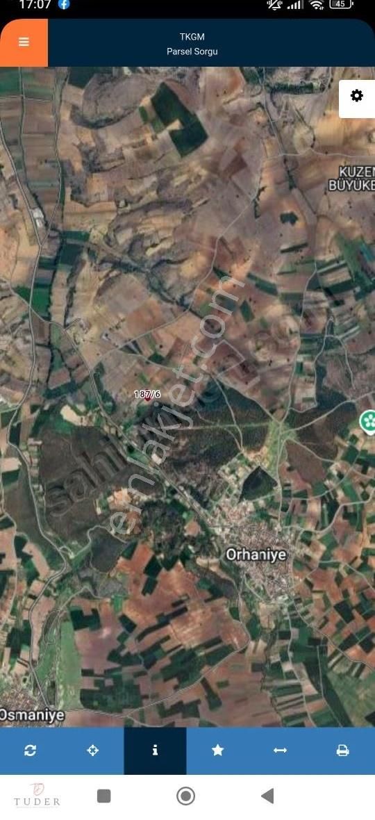 Yenişehir Orhaniye'de Kadastro Yola Cephe Yıl Boyu Ulaşımlı Bağ - Görsel 4