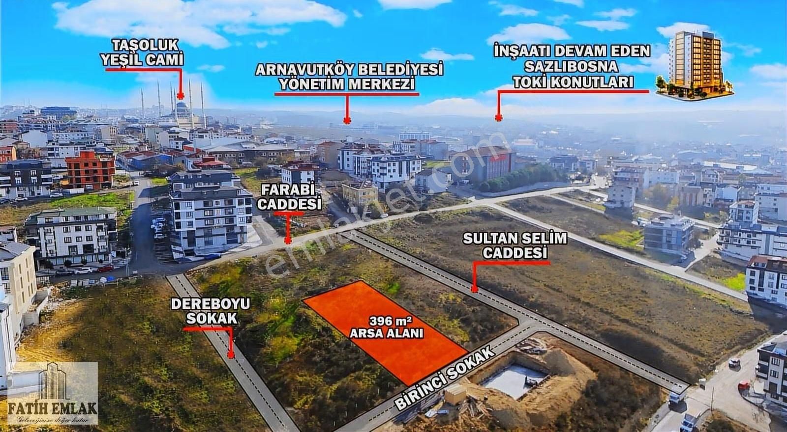 Taşolukta 395 M2 İmarlı İfrazlı 0.95 3 Kat İmarlı İnşatta Uygun - Görsel 4